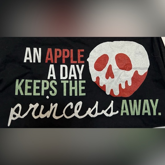 Racerback tank Disney inspired ‘An Apple a Day Keeps The Princesses Away’ - Picture 2 of 2